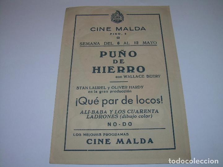 Cine: PROGRAMA DE CINE....QUE PAR DE LOCOS. - Foto 2