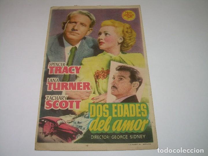 Cine: PROGRAMA DE CINE....DOS EDADES DEL AMOR. - Foto 1