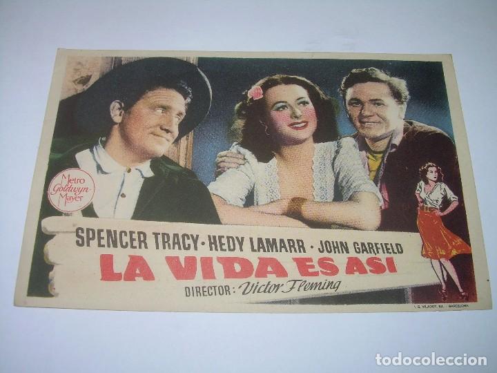 Cine: PROGRAMA DE CINE....LA VIDA ES ASI. - Foto 1
