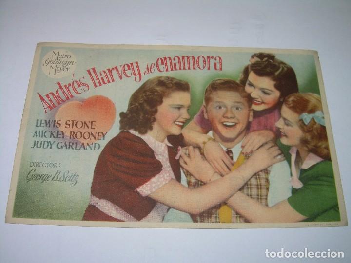 Cine: PROGRAMA DE CINE....ANDRES HARVEY SE ENAMORA. - Foto 1