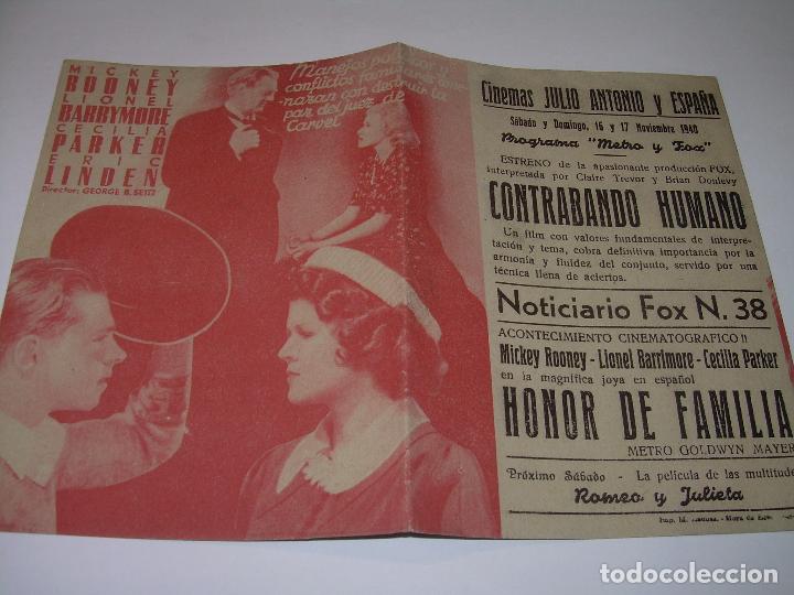 Cine: PROGRAMA DOBLE....HONOR DE FAMILIA. - Foto 3