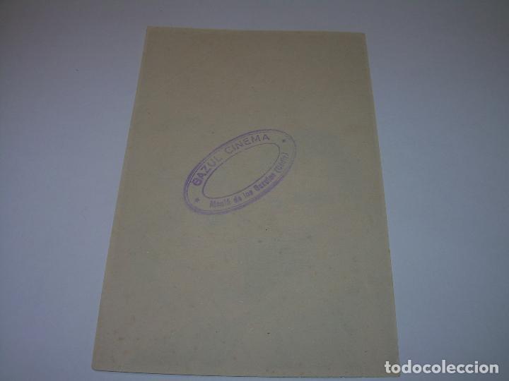 Cine: PROGRAMA DE CINE....MANDO SINIESTRO. - Foto 2