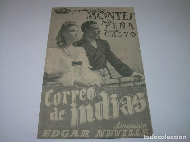 Cine: PROGRAMA DOBLE....CORREO DE INDIAS. - Foto 1