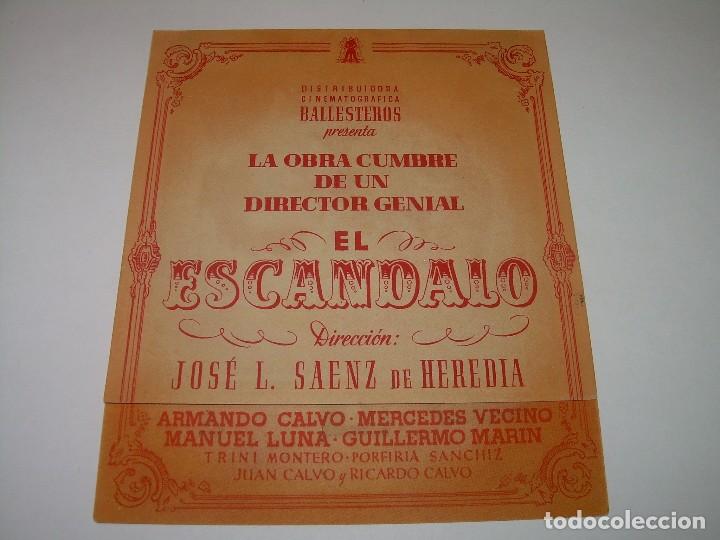 Cine: PROGRAMA DOBLE....EL ESCANDALO. - Foto 1