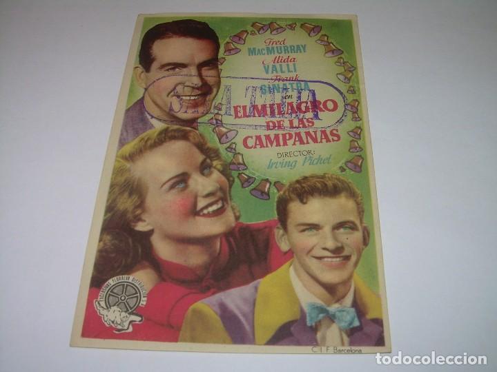  Flyers Publicitaires de films Anciens: PROGRAMA DE CINE....EL MILAGRO DE LAS CAMPANAS.