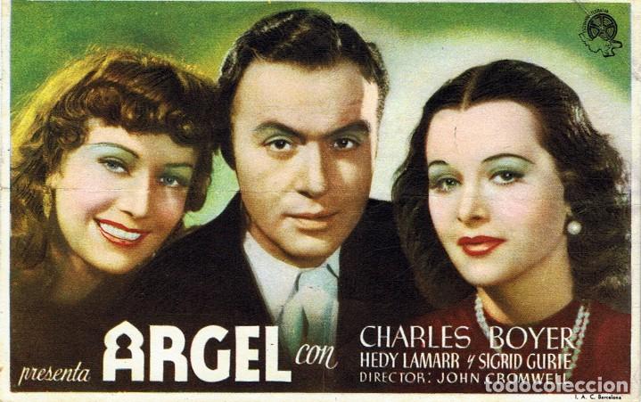 Cine: FOLLETO DE MANO &uml;ARGEL&uml; - Foto 1