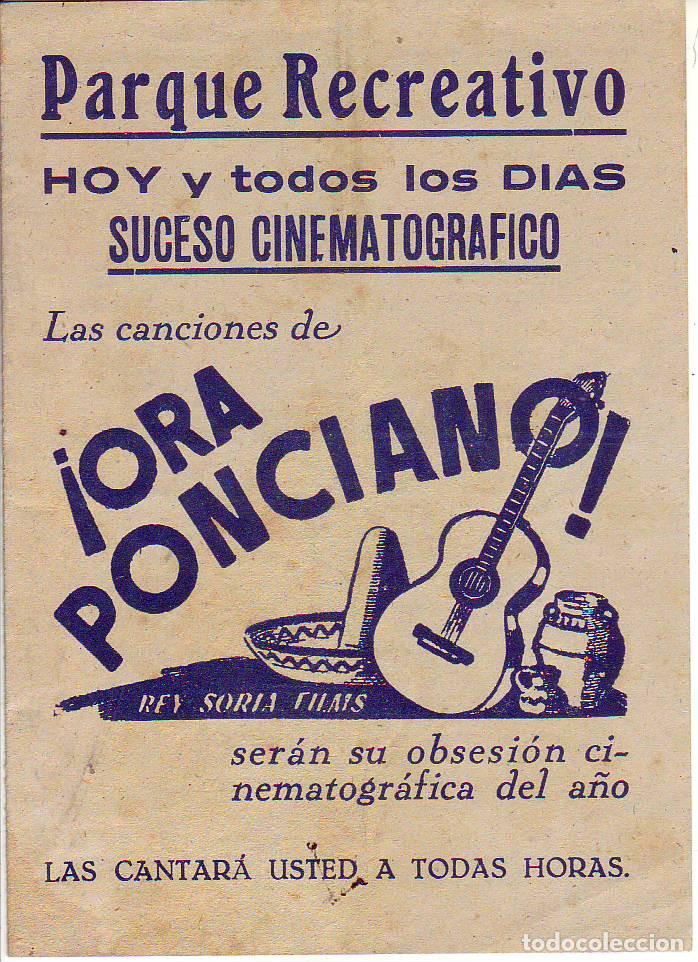 Cine: las canciones de ora ponciano- doble - Foto 1