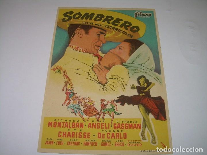 Cine: PROGRAMA DE CINE....SOMBRERO. - Foto 1