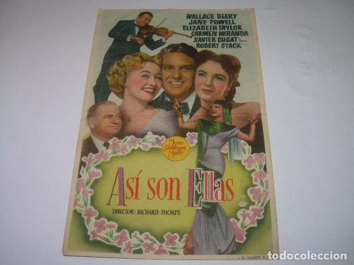 Cine: PROGRAMA DE C INE....ASI SON ELLAS. - Foto 1