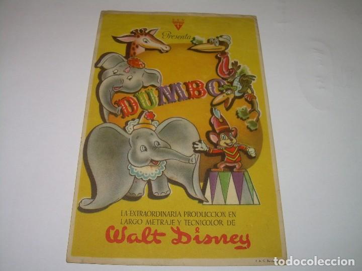 Cine: PROGRAMA DE CINE....DUMBO. - Foto 1