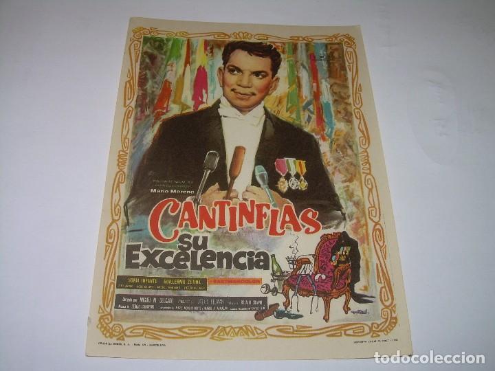 Cine: PROGRAMA DE CINE.....CANTINFLAS . SU EXCELENCIA. - Foto 1