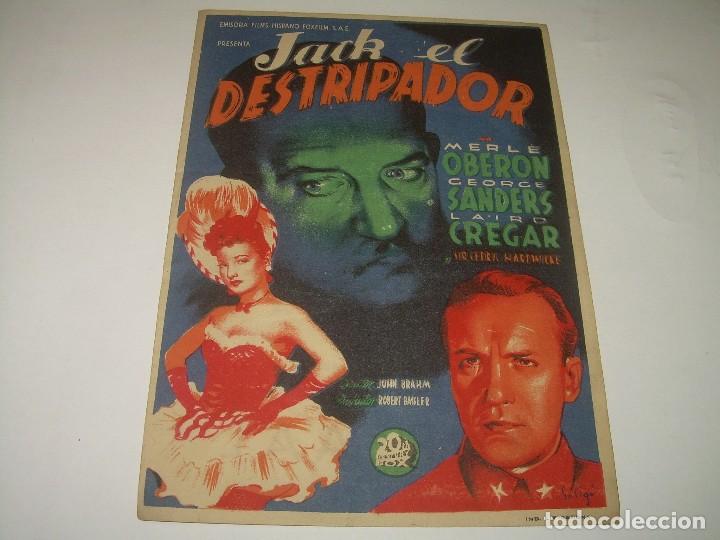 Cine: PROGRAMA DE CINE.....JACK EL DESTRIPADOR. - Foto 1
