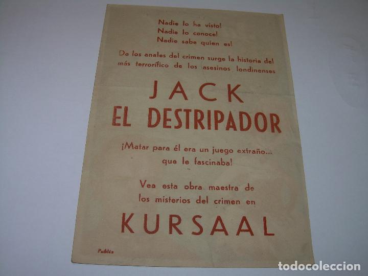 Cine: PROGRAMA DE CINE.....JACK EL DESTRIPADOR. - Foto 2