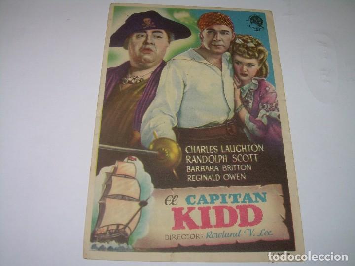 Cine: PROGRAMA DE CINE....EL CAPITAN KIDD. - Foto 1