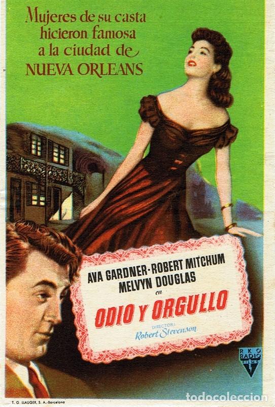 Cine: FOLLETO DE MANO &uml;ODIO Y ORGULLO&uml; - Foto 1