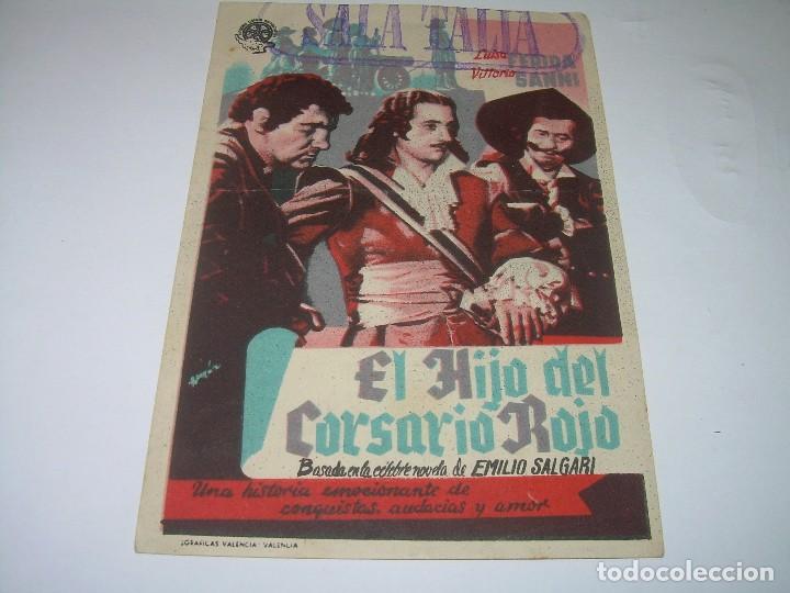 Cine: PROGRAMA DE CINE....EL HIJO DEL CORSARIO ROJO. - Foto 1