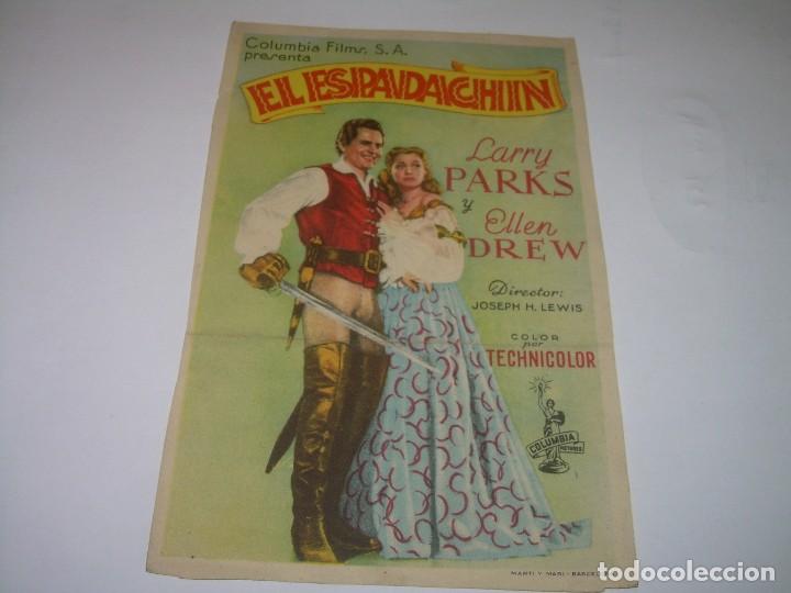 Cine: PROGRAMA DE CINE....EL ESPADACHIN. - Foto 1