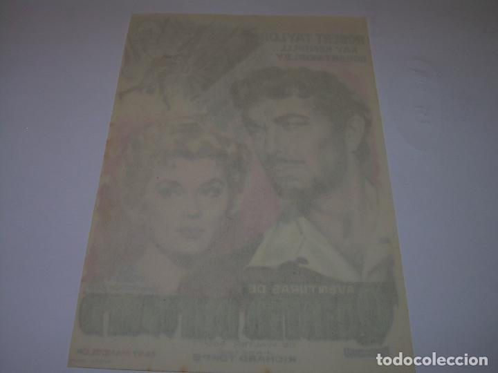 Cine: PROGRAMA DE CINE....QUINTIN DURWARD. - Foto 2
