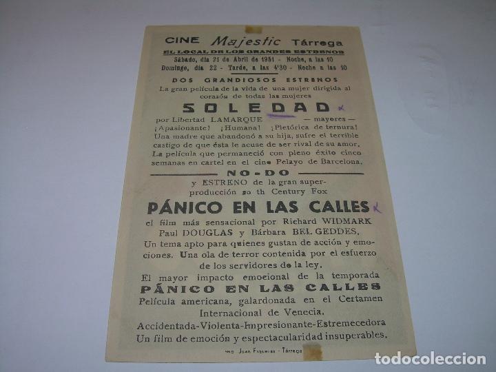 Cine: PROGRAMA DE CINE....PANICO EN LAS CALLES. - Foto 2