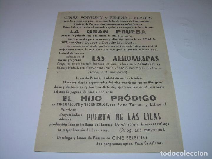 Cine: PROGRAMA DE CINE....EL HIJO PRODIGO. - Foto 2