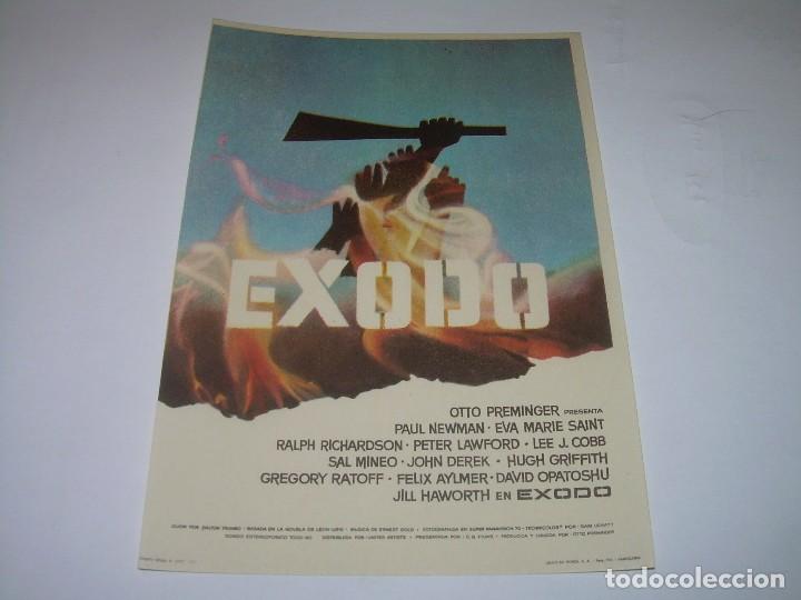 Cine: PROGRAMAQ DE CINE.....EXODO.