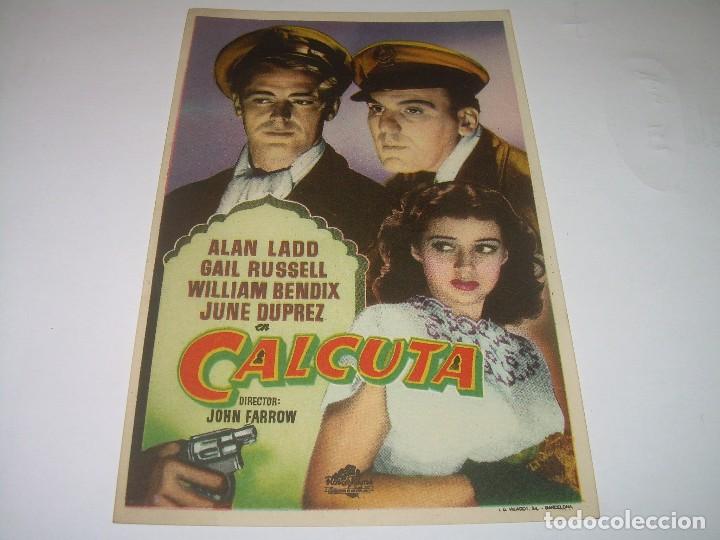 Cine: PROGRAMA DE CINE.....CALCUTA. - Foto 1