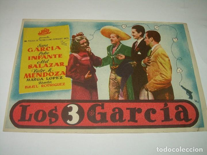 Cine: PROGRAMA DE CINE.....LOS 3 GARCIA. - Foto 1