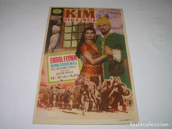Cine: PROGRAMA DE CINE.....KIM DE LA INDIA. - Foto 1