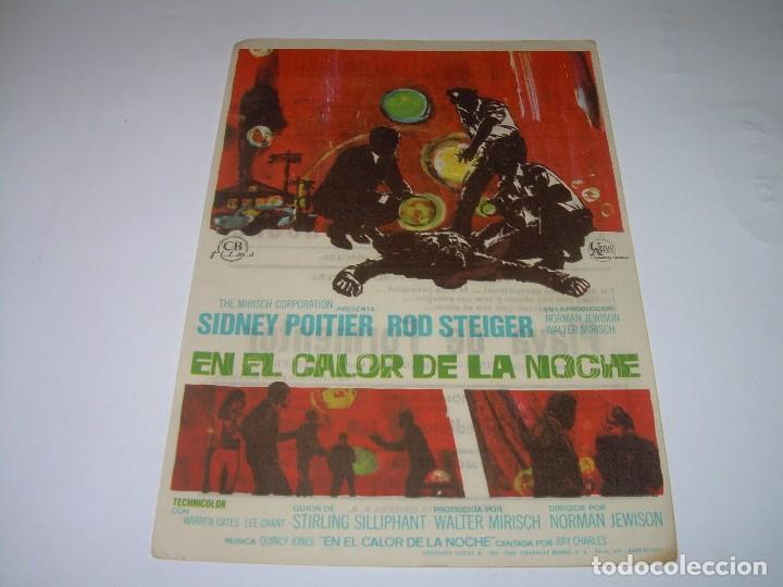 Cine: PROGRAMA DE CINE....EN EL CALOR DE LA NOCHE.