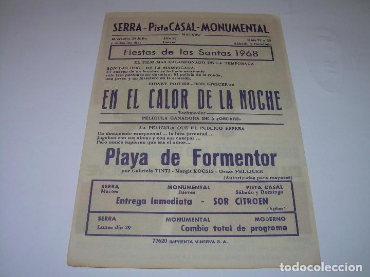 Cine: PROGRAMA DE CINE....EN EL CALOR DE LA NOCHE. - Foto 2
