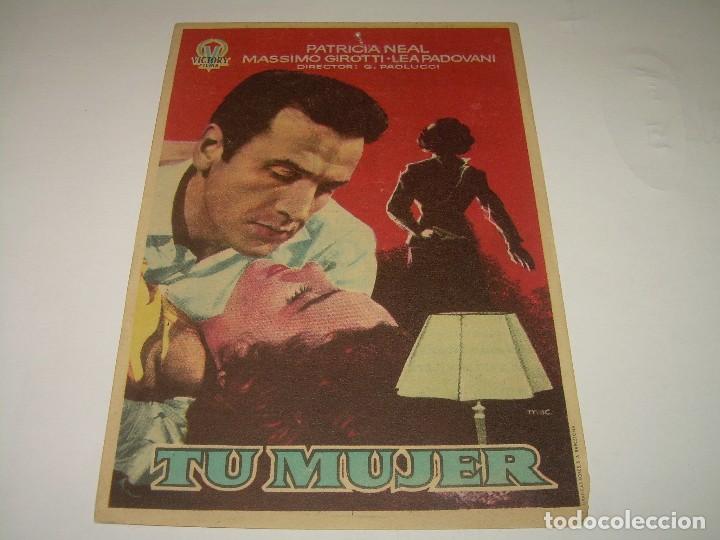 Cine: PROGRAMA DE CINE....TU MUJER. - Foto 1