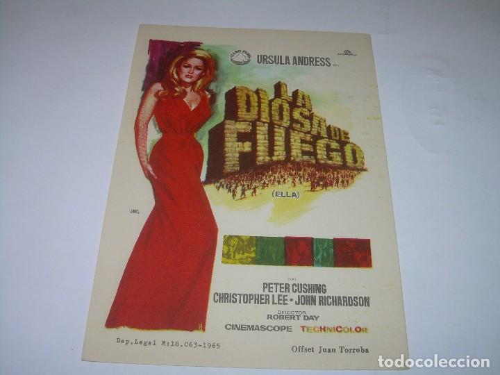 Cine: PROGRAMA DE CINE.....LA DIOSA DE FUEGO. - Foto 1