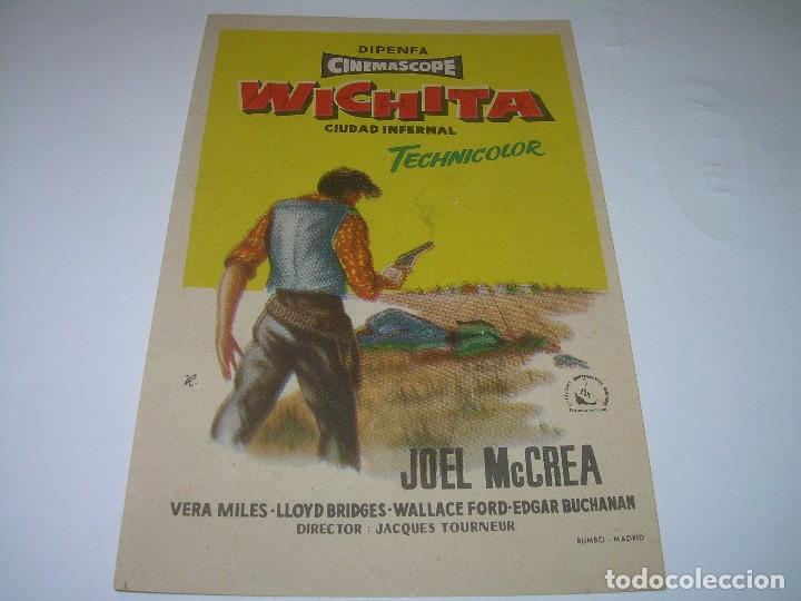 Cine: PROGRAMA DE CINE.....WICHITA. - Foto 1