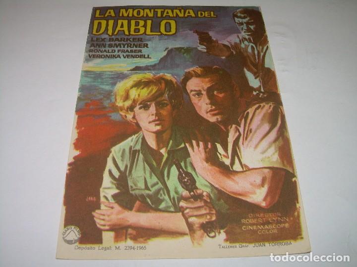 Cine: PROGRAMA DE CINE....LA MONTA&Ntilde;A DEL DIABLO. - Foto 1
