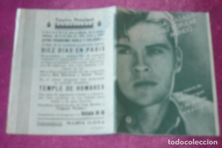 Cine: TEMPLE DE HOMBRE, CON TOM BROWN PROGRAMA DE CINE DOBLE C2 - Foto 7