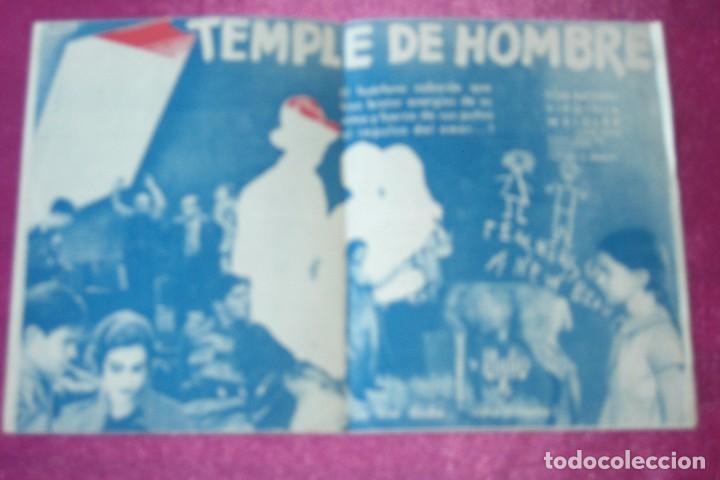 Cine: TEMPLE DE HOMBRE, CON TOM BROWN PROGRAMA DE CINE DOBLE C2 - Foto 3