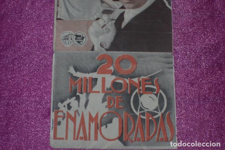 Cine: 20 MILLONES DE ENAMORADAS WARNER DICK POWELL PROGRAMA DE CINE - Foto 7