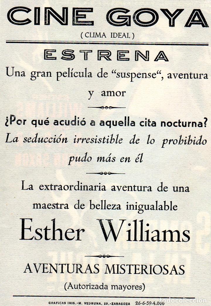 Cine: SOMBRA EN LA NOCHE, CON PUBLICIDAD - Foto 2