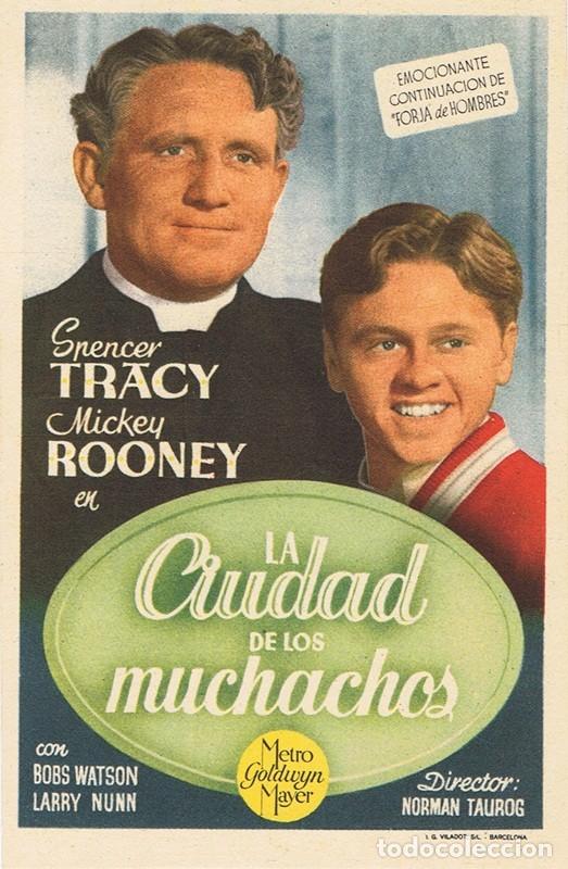 Cine: FOLLETO DE MANO &uml;LA CIUDAD DE LOS MUCHACHOS&uml; - Foto 1