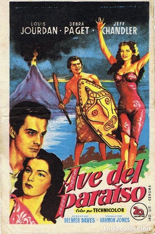 Cine: FOLLETO DE MANO &uml;AVE DEL PARA&Iacute;SO&uml; - Foto 1
