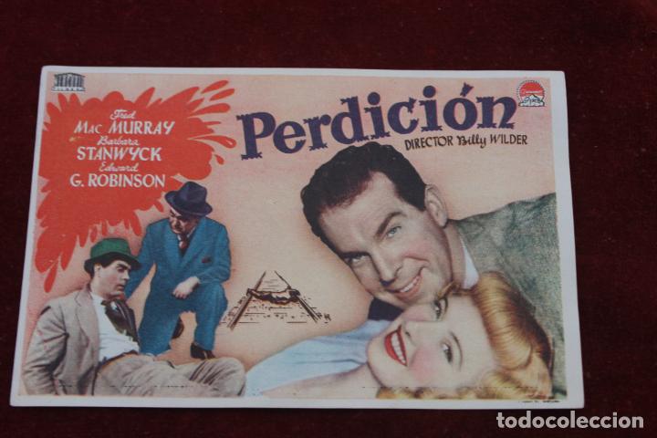 Cine: PROGRAMA PERDICION, CINE PLAZA DE TOROS, ANTEQUERA, 1947 - Foto 1