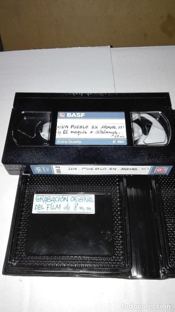 Cine: M&aacute;ster en VHS de Un pueblo en Armas - Foto 2