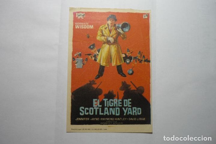 Cine: programa el tigre de scotland yard- norman wisdom - Foto 1