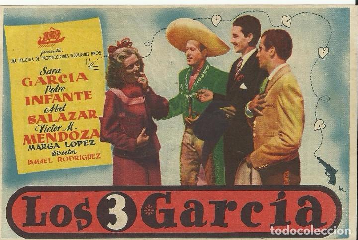 Cine: Programa Cine.Los 3 Garcia.Publicidad. - Foto 1