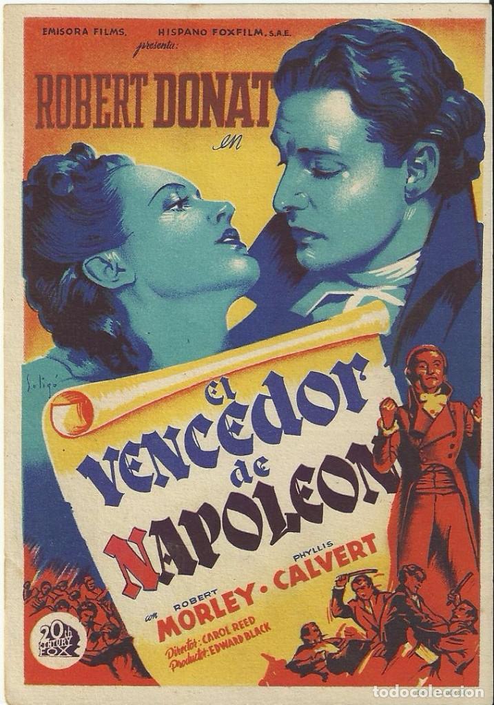 Cine: Programa Cine El vencedor de Napoleon.Sin Publicidad. - Foto 1