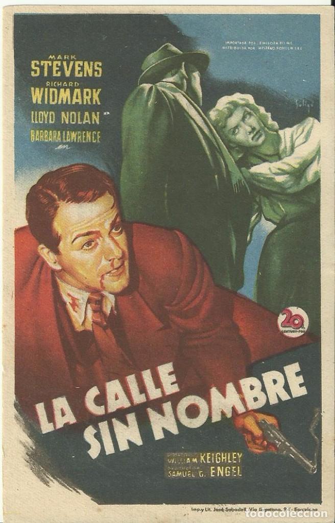 Cine: Programa Cine.La Calle Sin Nombre. - Foto 1
