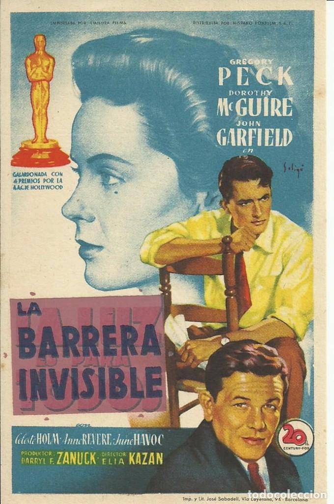 Cine: Programa Cine.La Barrera Invisible. - Foto 1