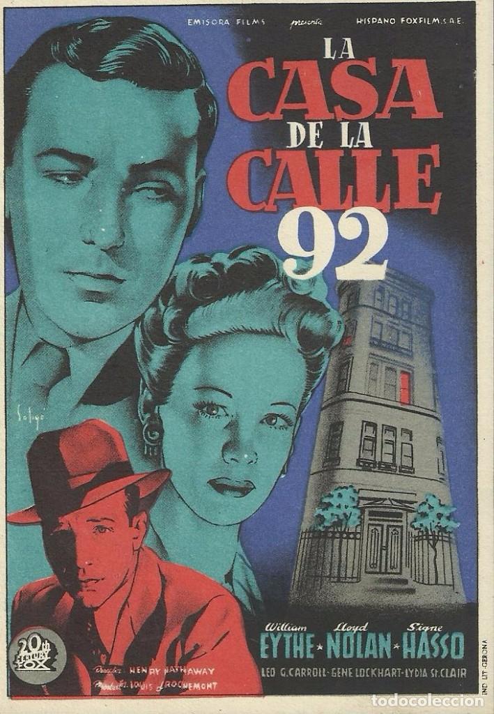Cine: Programa Cine.La Casa de la Calle 92. - Foto 1