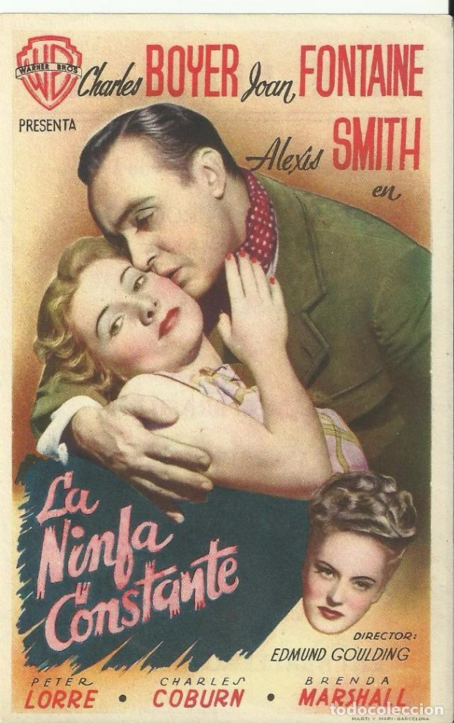 Cine: Programa Cine.La Ninfa Constante.Publicidad. - Foto 1