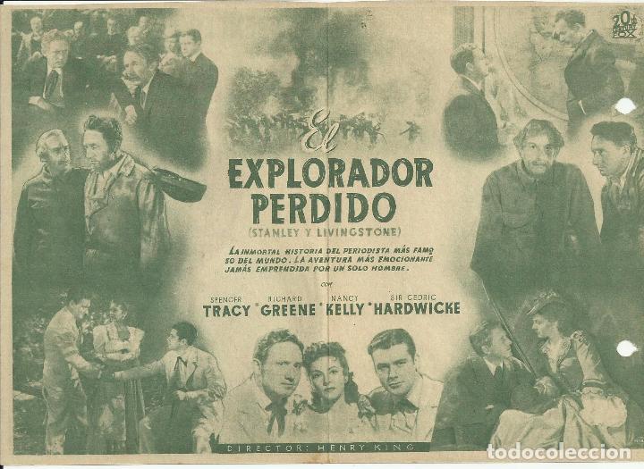 Cine: Programa Cine Doble.El Explorador Perdido. - Foto 2